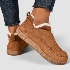 Comfortable Dorry orthopedic boots for women by Christine Brewer, featuring supportive design and stylish appearance.