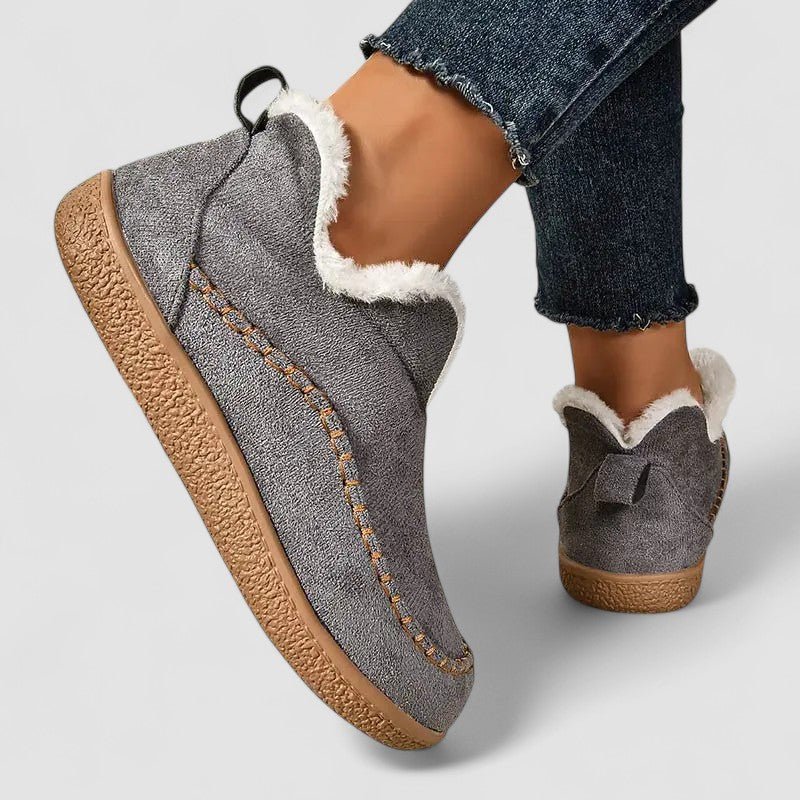 Dorry orthopedic women's boots by Christine Brewer with supportive design and comfortable fit, shown in a neutral color.