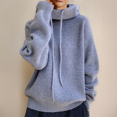 Madelyn women's hooded sweater by Christine Brewer, featuring a cozy hood and casual fit in a stylish design.