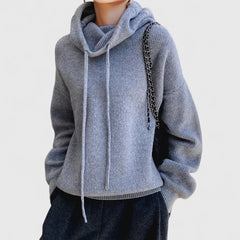 Wren women's hoodie by Christine Brewer, soft fabric with a relaxed fit, shown in a casual front view.