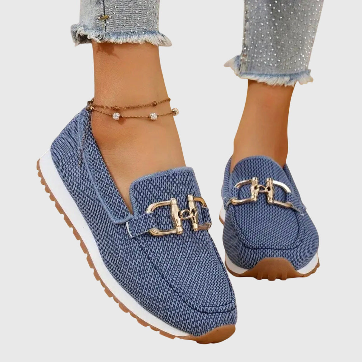 Susana orthopedic loafers slip-on shoes by Christine Brewer, featuring a comfortable design and supportive sole for everyday wear.