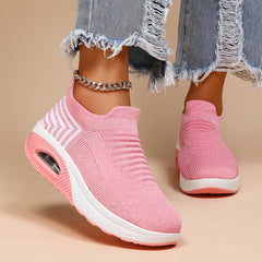 Harper Christine Brewer women's air cushion orthopedic walking shoes with comfortable design and supportive soles.