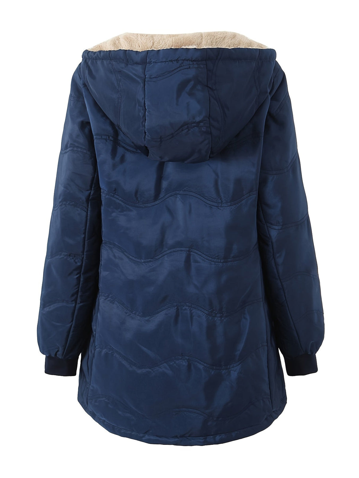 Doreen | Sherpa-Lined Quilted Hooded Puffer Jacket for Women