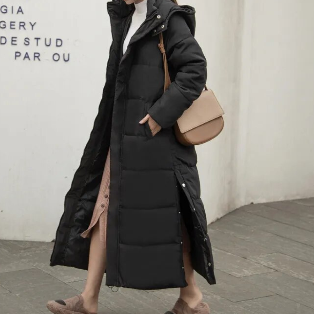 Renate | Women's Puffer Coat Hooded Quilted Windproof Warm Winter