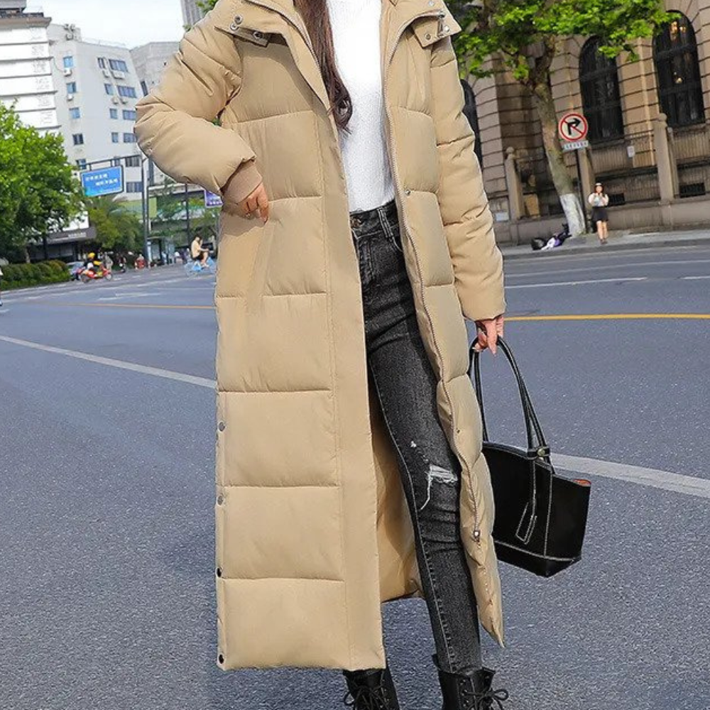 Renate | Women's Puffer Coat Hooded Quilted Windproof Warm Winter
