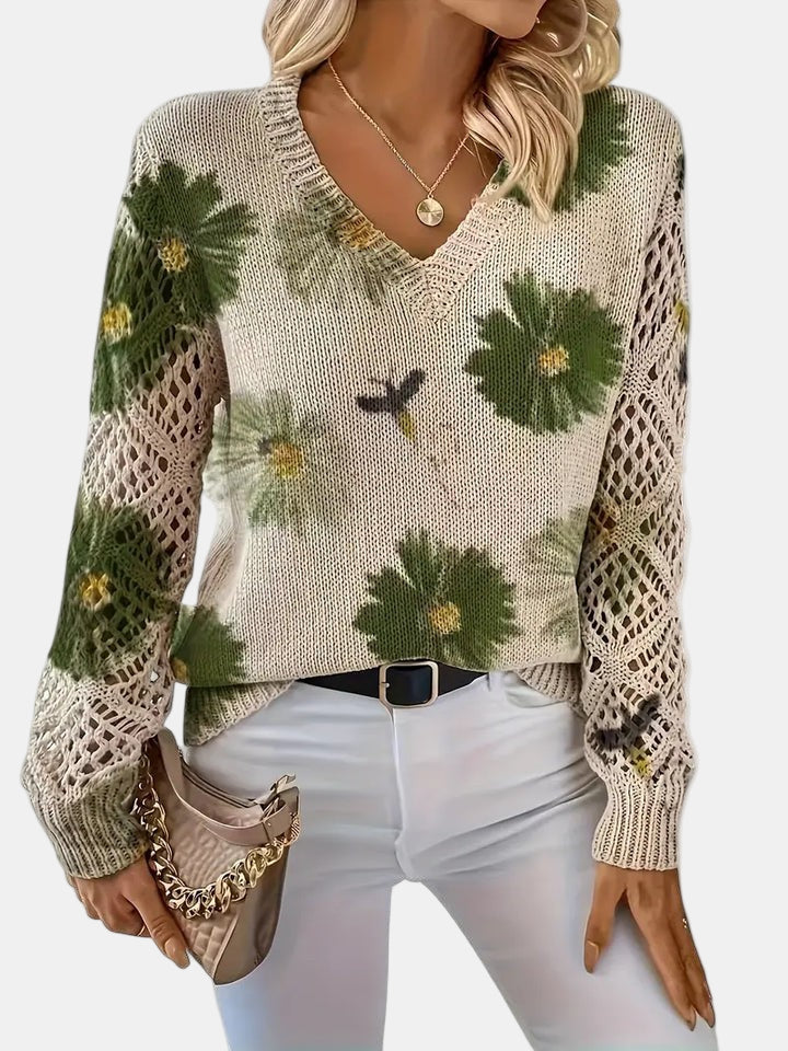 Christine Brewer Jocelyn knit sweater cardigan for women, soft fabric with button front and cozy fit, displayed on a neutral background.