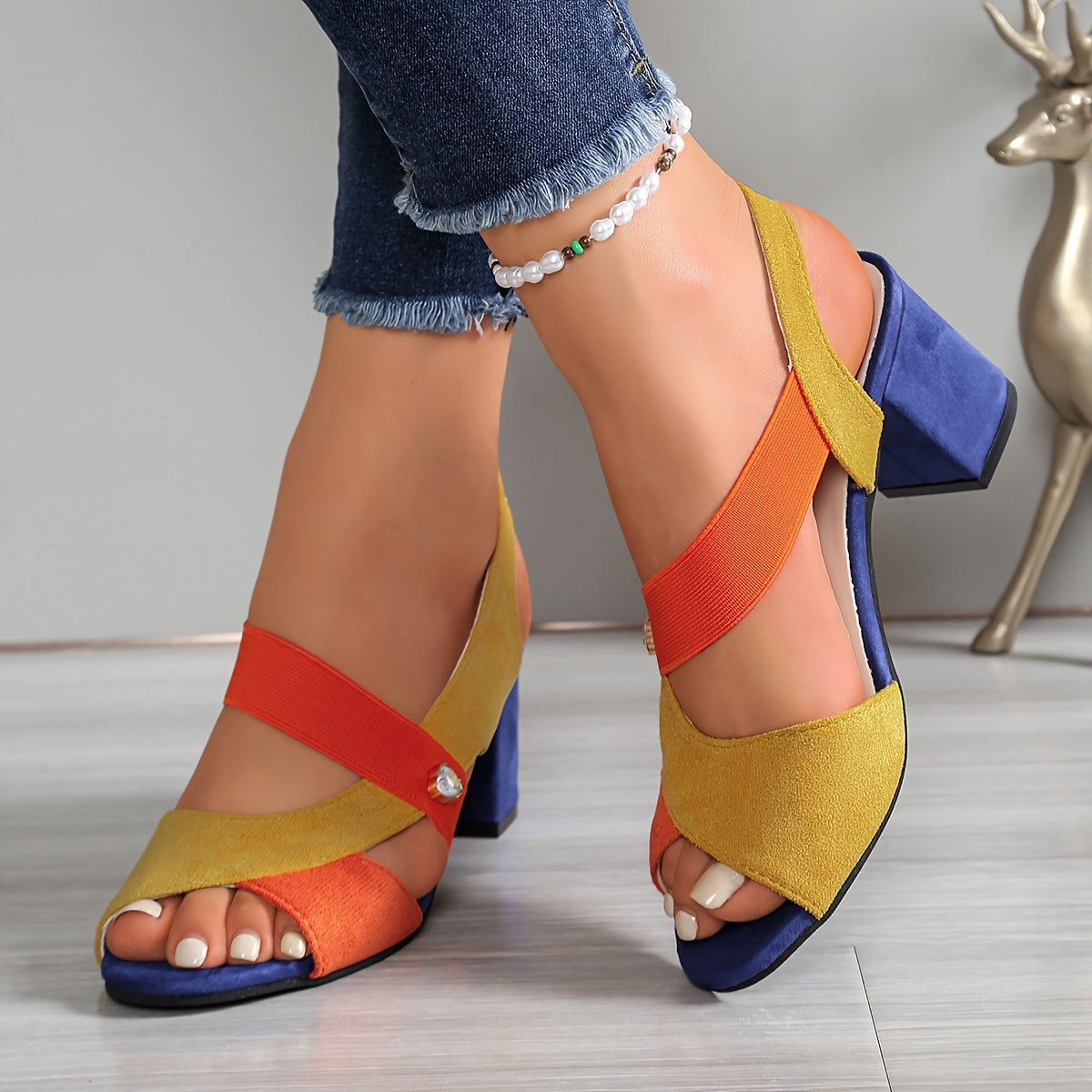 Moira | Orthopedic Block Heel Heels for Women