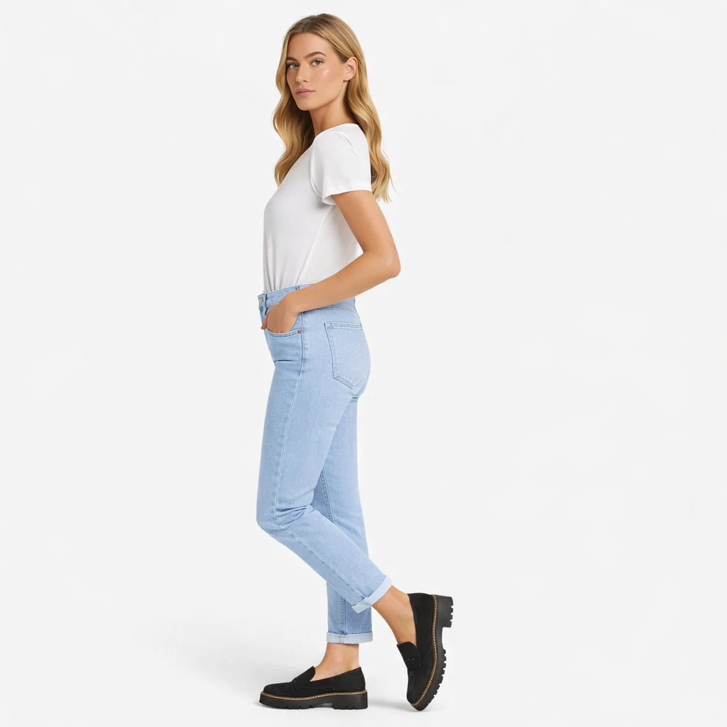 Magnolia | Cushioned Block Heel Loafers for Women