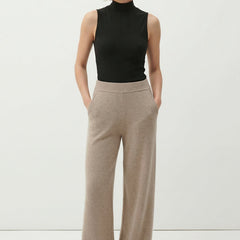 Women’s loose pull-on joggers by Christine Brewer featuring comfortable, casual pants with a relaxed fit and elastic waistband.