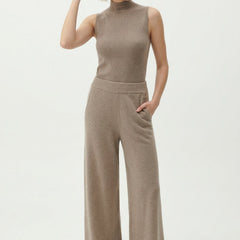Women’s loose pull-on joggers by Christine Brewer, casual and comfortable pants, shown in a relaxed fit style.