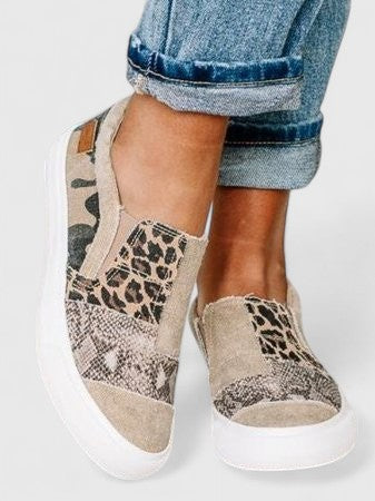 Christine Brewer Solivandrae orthopedic loafers for women, trendy canvas shoes with comfortable, casual design.