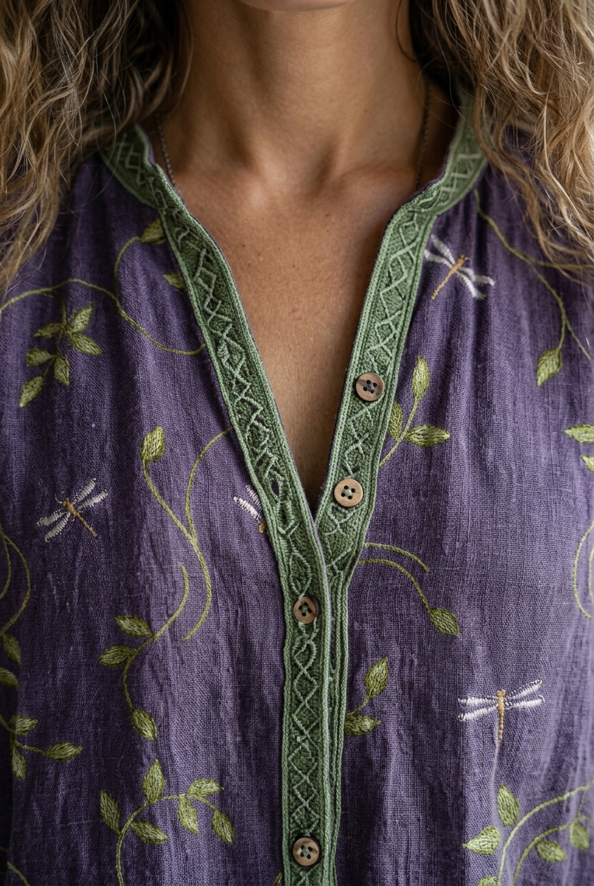 Christine Brewer Amelia graphic blouse for women, featuring a stylish printed top with a relaxed fit and vibrant design.