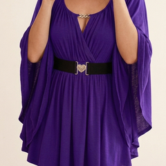 Olivia V-neck top for women by Christine Brewer, featuring a fitted design and soft fabric in a neutral color.