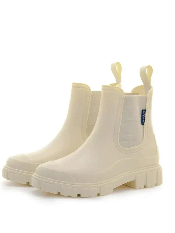 Matilda | Chelsea Boots Ankle Boots Waterproof Women Winter Rain Boots Lug Sole Slip On