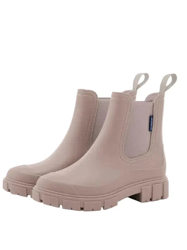 Matilda | Chelsea Boots Ankle Boots Waterproof Women Winter Rain Boots Lug Sole Slip On
