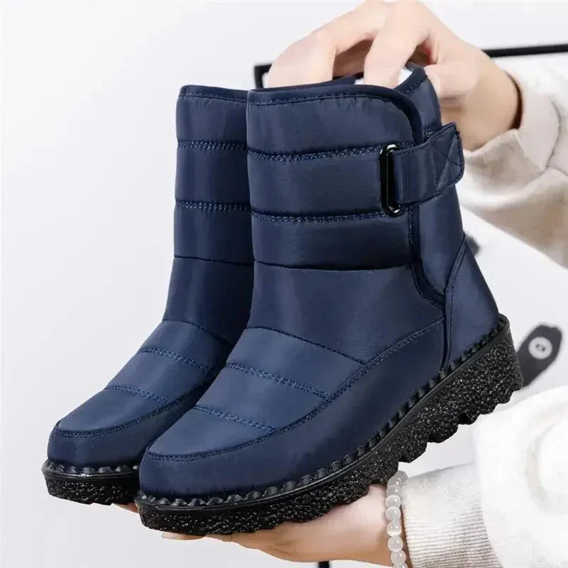 Sigrid | Snow Boots Winter Boots Waterproof Ankle Boots Women Warm Padded Hiking Boots Cold