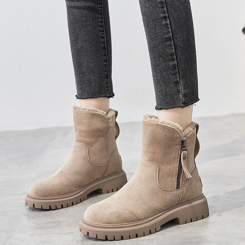 Astrid | Winter Boots Snow Boots Ankle Boots Women Warm Fur Lined Faux Fur Side