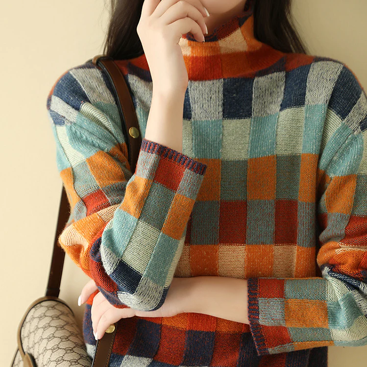 Women's Georgia knit sweater by Christine Brewer featuring a cozy, stylish design in soft fabric, perfect for casual wear.