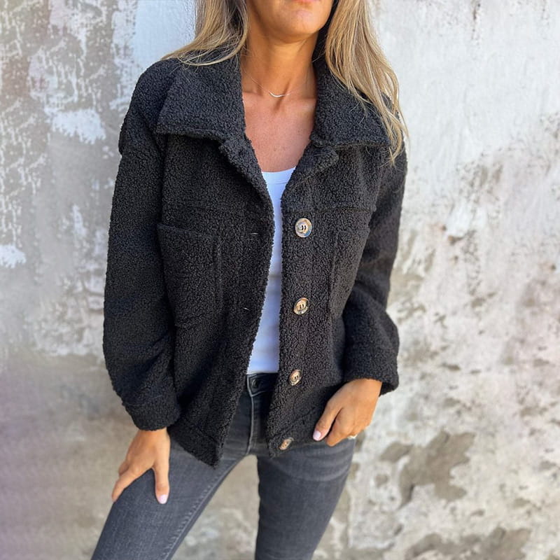 Evangeline | Sherpa-Lined Jacket for Women