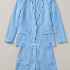 Tailored women's blazer from the Penelope collection by Christine Brewer, featuring classic fit and stylish lapels.