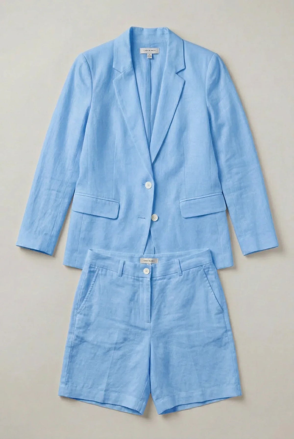 Tailored women's blazer from the Penelope collection by Christine Brewer, featuring classic fit and stylish lapels.
