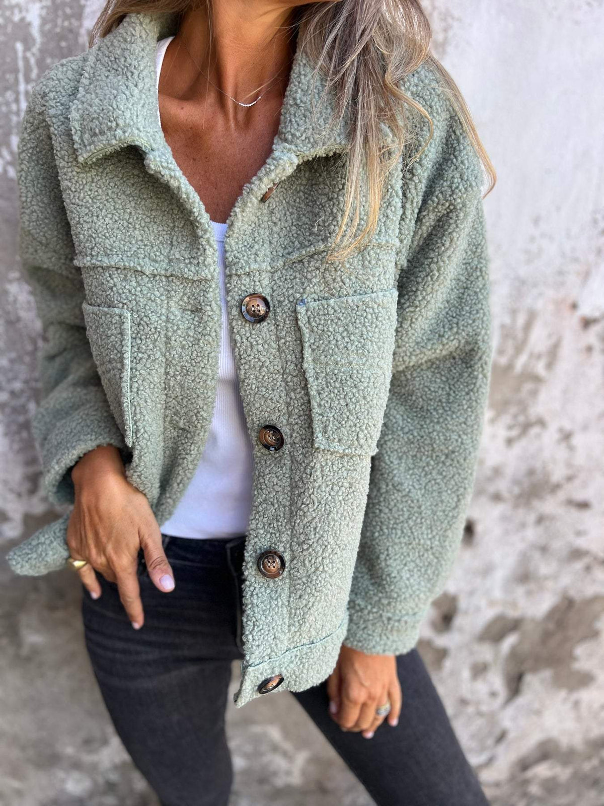 Evangeline | Sherpa-Lined Jacket for Women