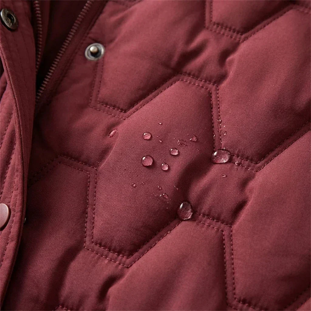 Xenia | Women's Puffer Coat Hooded Windproof Warm Winter