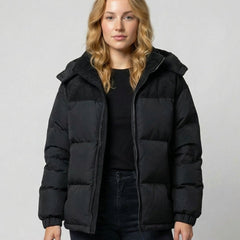 Christine Brewer Chloe cosy puffer jacket for women, warm insulated jacket with quilted design, ideal for cold weather.