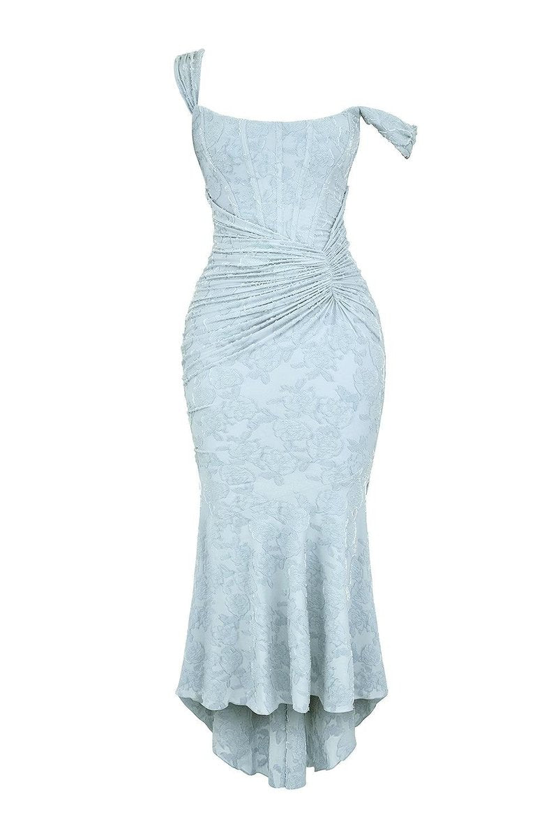 Brigitte | Lace Jacquard Corset Dress for Women