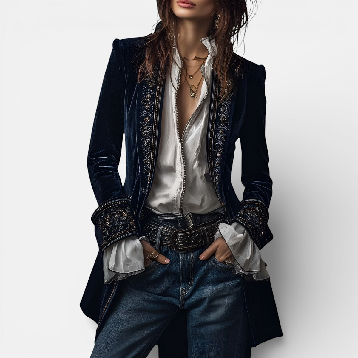 Vivian | Velvet Jacket for Women