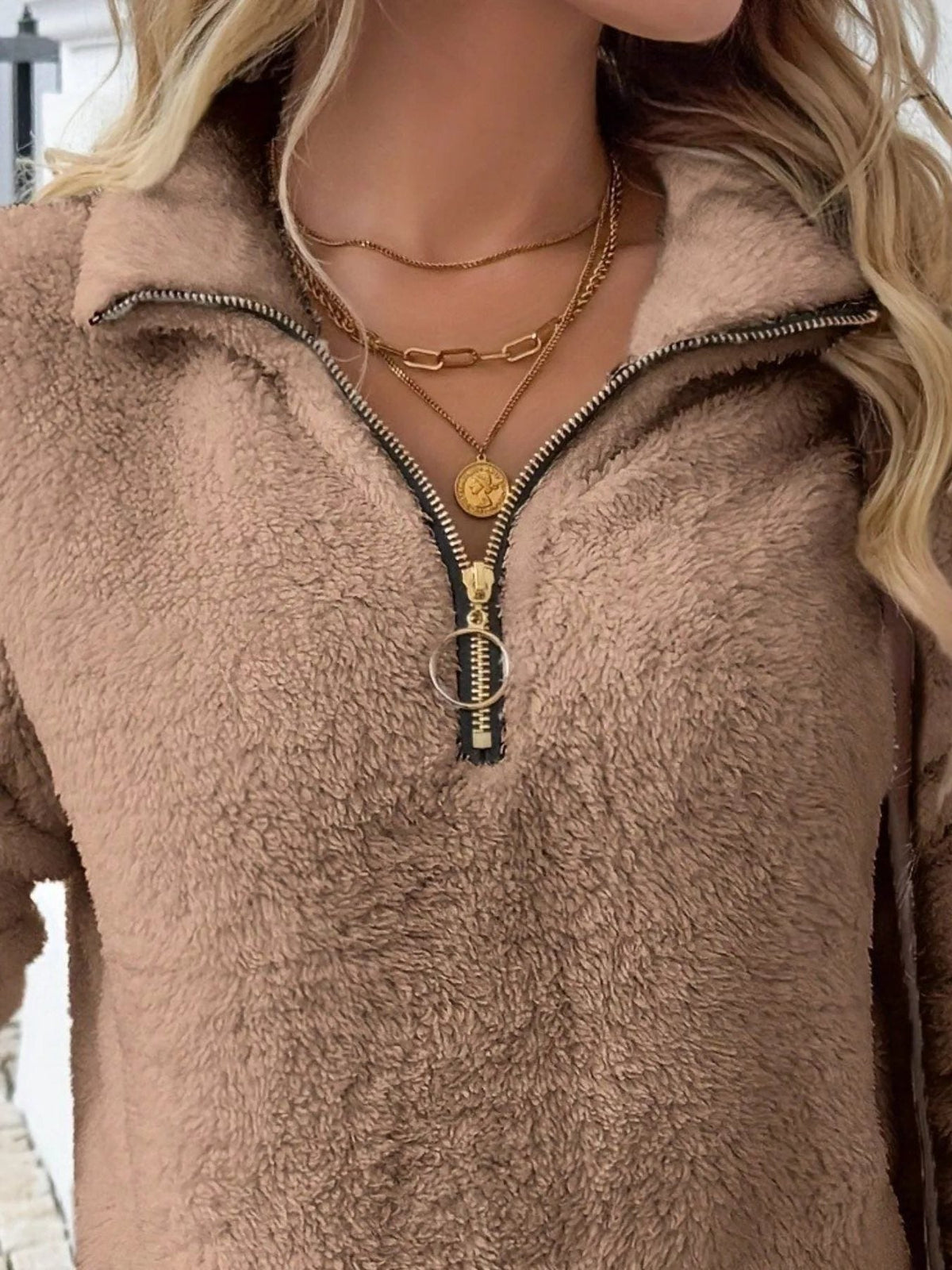 Freda | Half-Zip Sweater for Women
