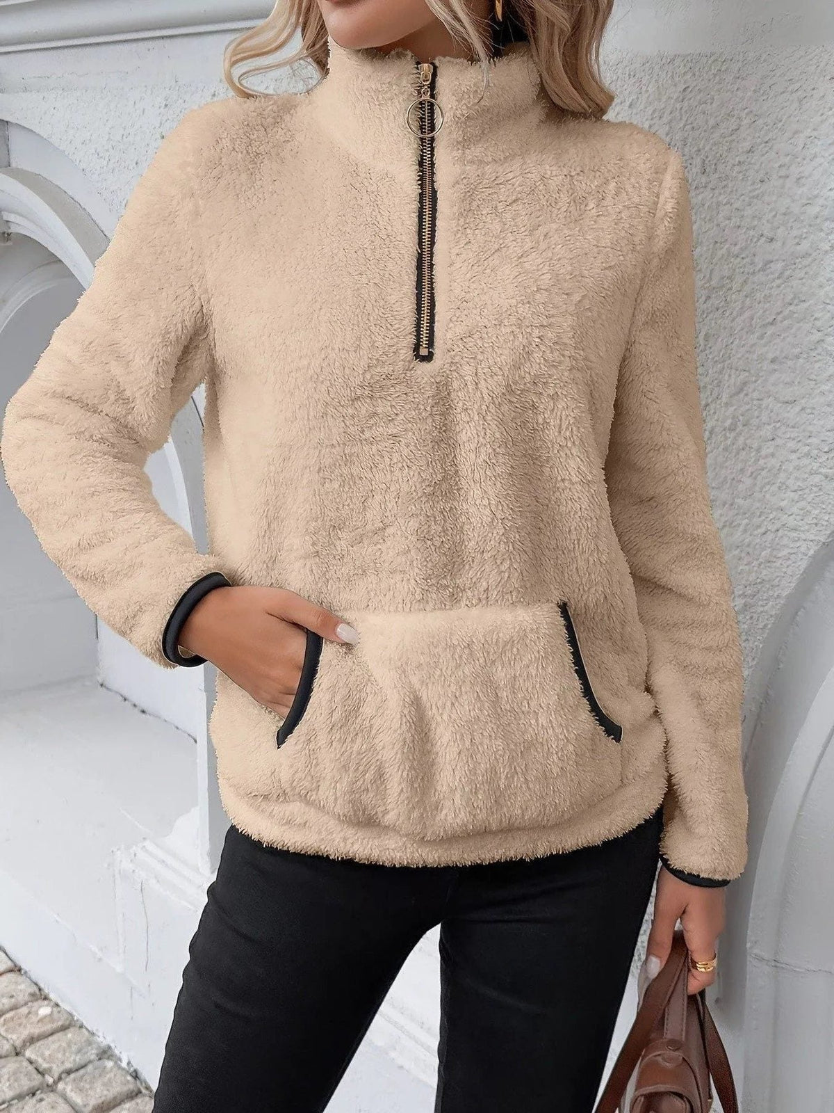 Freda | Half-Zip Sweater for Women