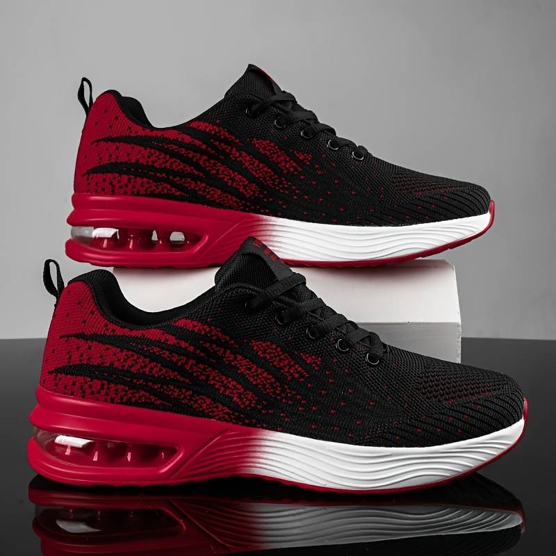 Christine Brewer women's running shoes with breathable knit upper and air cushion sole for comfortable, lightweight activity.