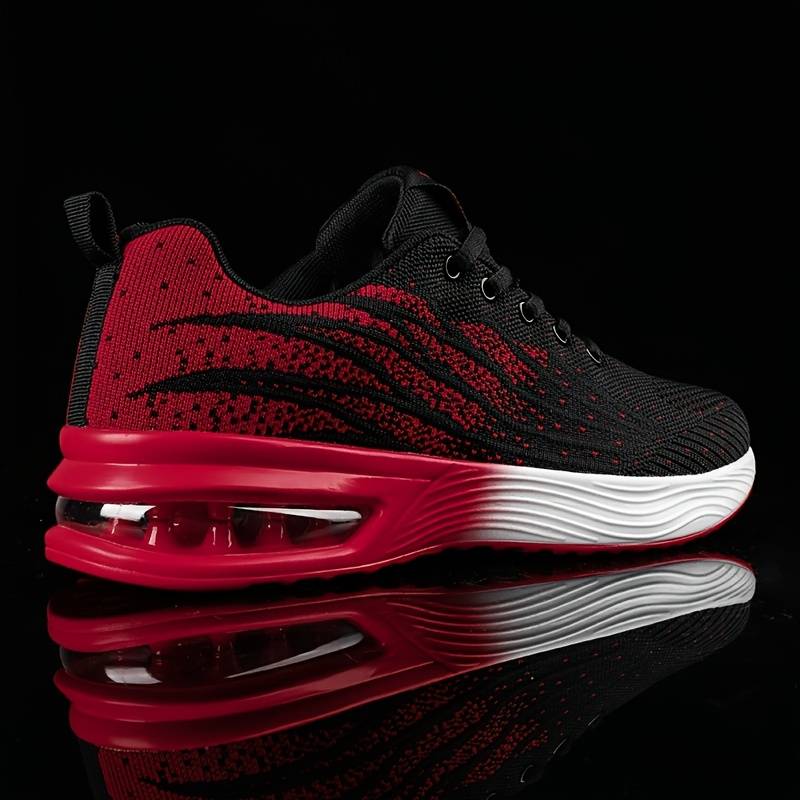 Women’s Christine Brewer running shoes with breathable knit upper and air cushion sole, designed for comfort and performance.