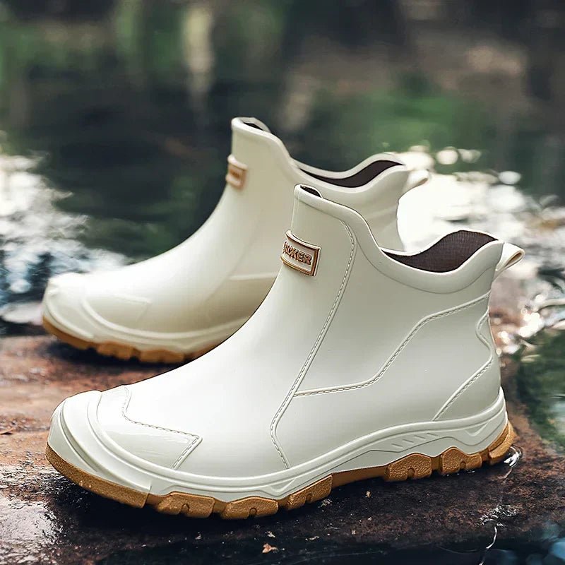 Ada | Chelsea Boots Rain Boots Waterproof Ankle Boots Women Winter Fall Slip On Lug