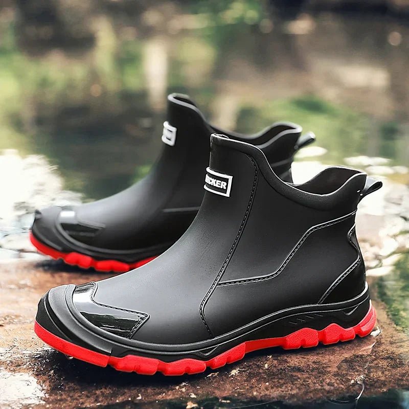 Ada | Chelsea Boots Rain Boots Waterproof Ankle Boots Women Winter Fall Slip On Lug