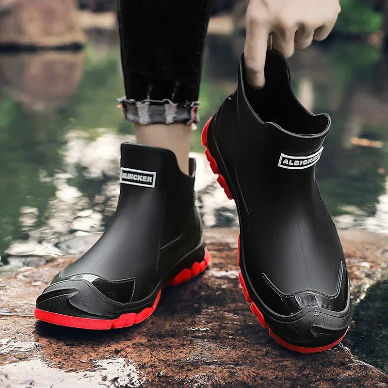 Ada | Chelsea Boots Rain Boots Waterproof Ankle Boots Women Winter Fall Slip On Lug