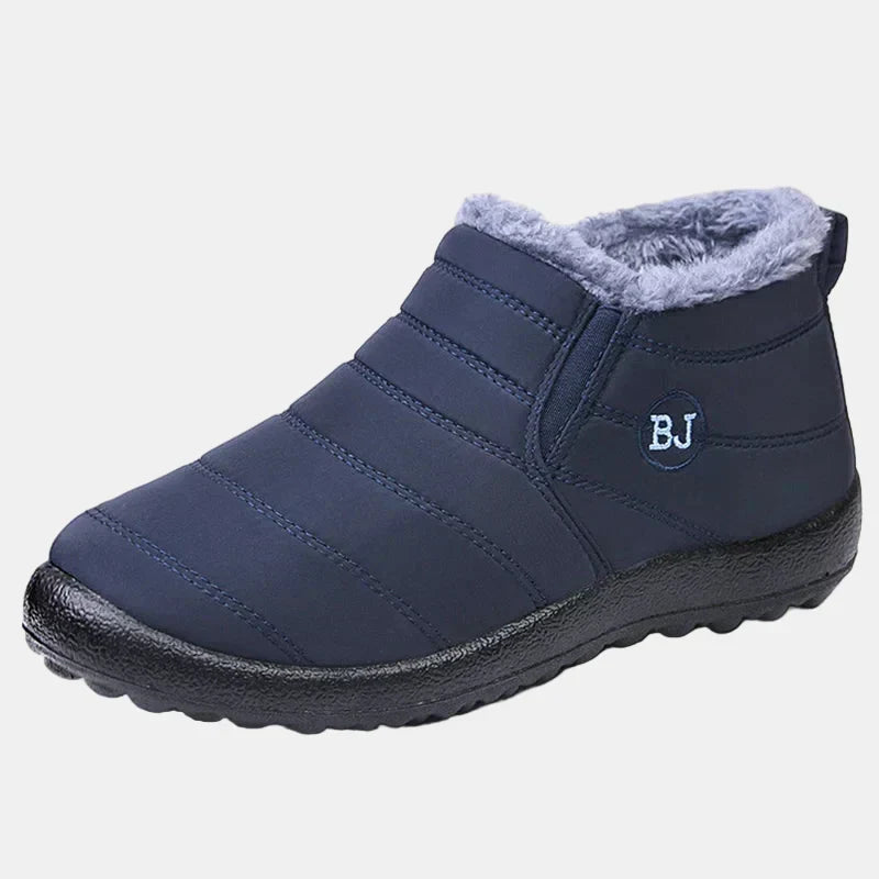 Aurora1 | Waterproof Boots, Ankle Boots, Women, Quilted, Fleece Lined, Slip On, Warm, Winter, Snow
