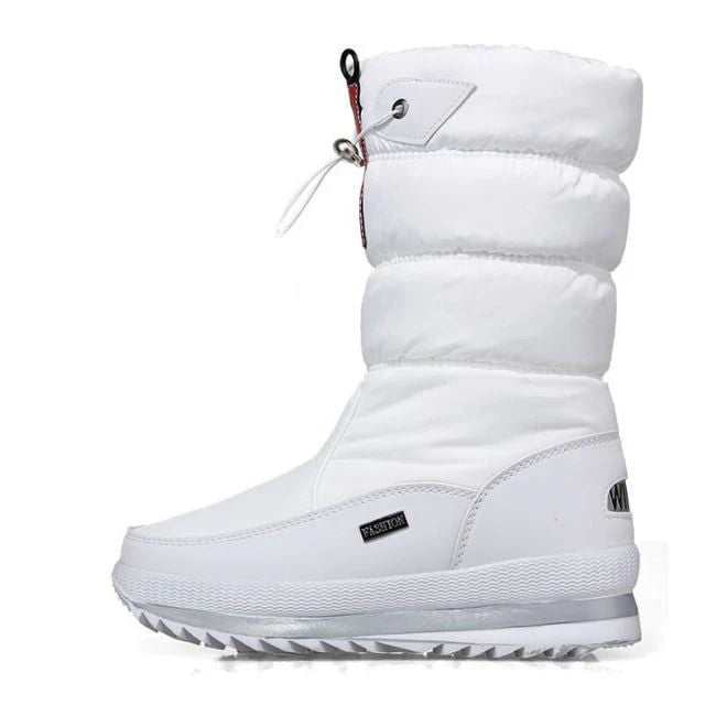 Marta | Snow Boots Winter Boots Waterproof Puffer Boots Women Warm Side Zip Padded Quilted