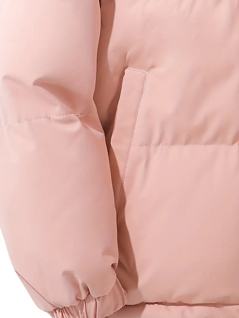 Sasha | Puffer Jacket Puffer Coat Quilted Winter Warm Hooded Water-Resistant Zip Up Padded Lined