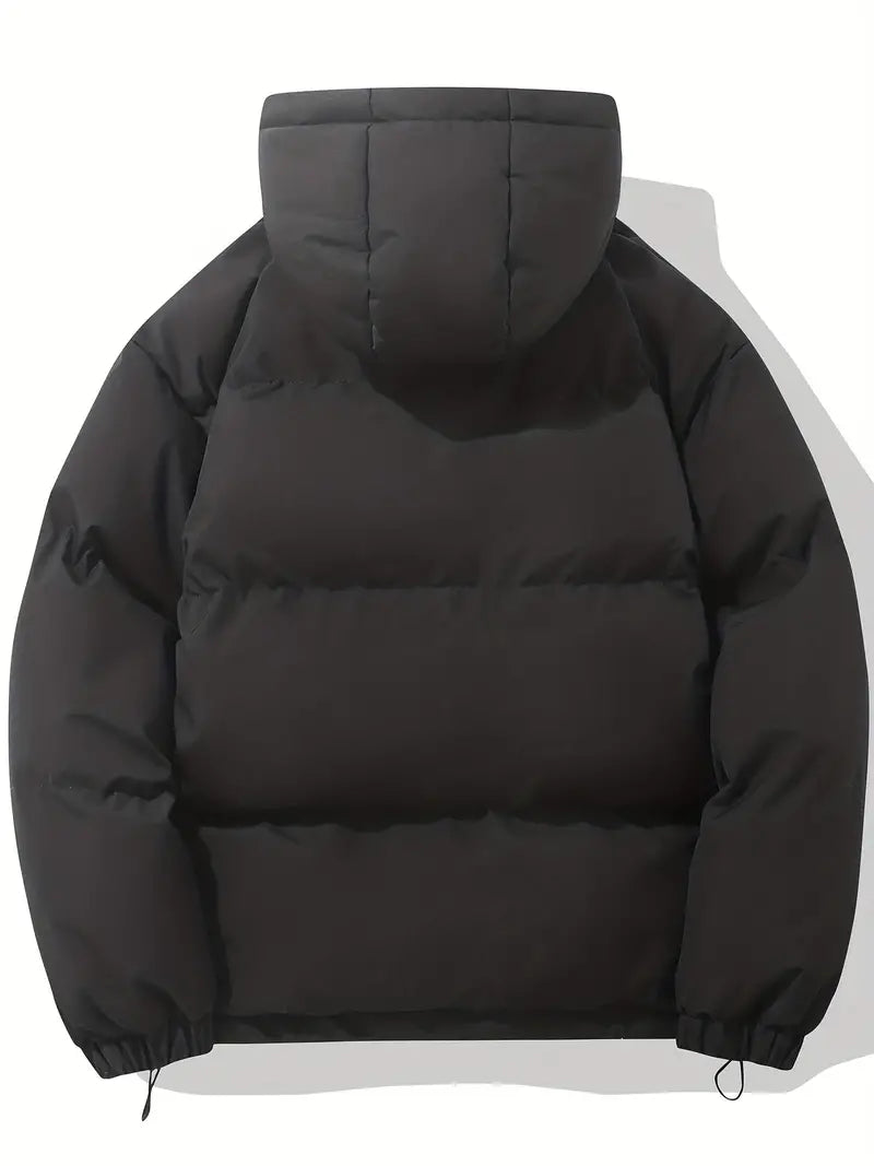 Sasha | Puffer Jacket Puffer Coat Quilted Winter Warm Hooded Water-Resistant Zip Up Padded Lined