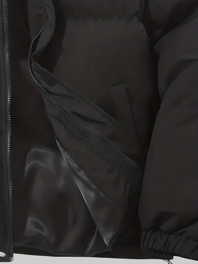 Sasha | Puffer Jacket Puffer Coat Quilted Winter Warm Hooded Water-Resistant Zip Up Padded Lined