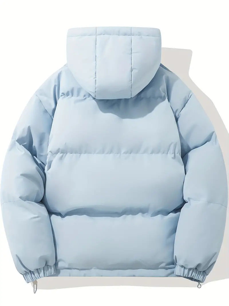 Sasha | Puffer Jacket Puffer Coat Quilted Winter Warm Hooded Water-Resistant Zip Up Padded Lined