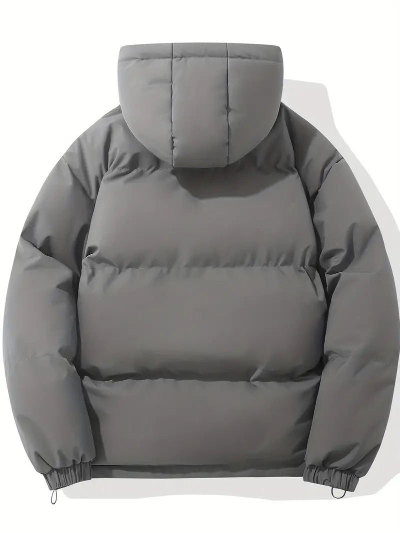 Sasha | Puffer Jacket Puffer Coat Quilted Winter Warm Hooded Water-Resistant Zip Up Padded Lined