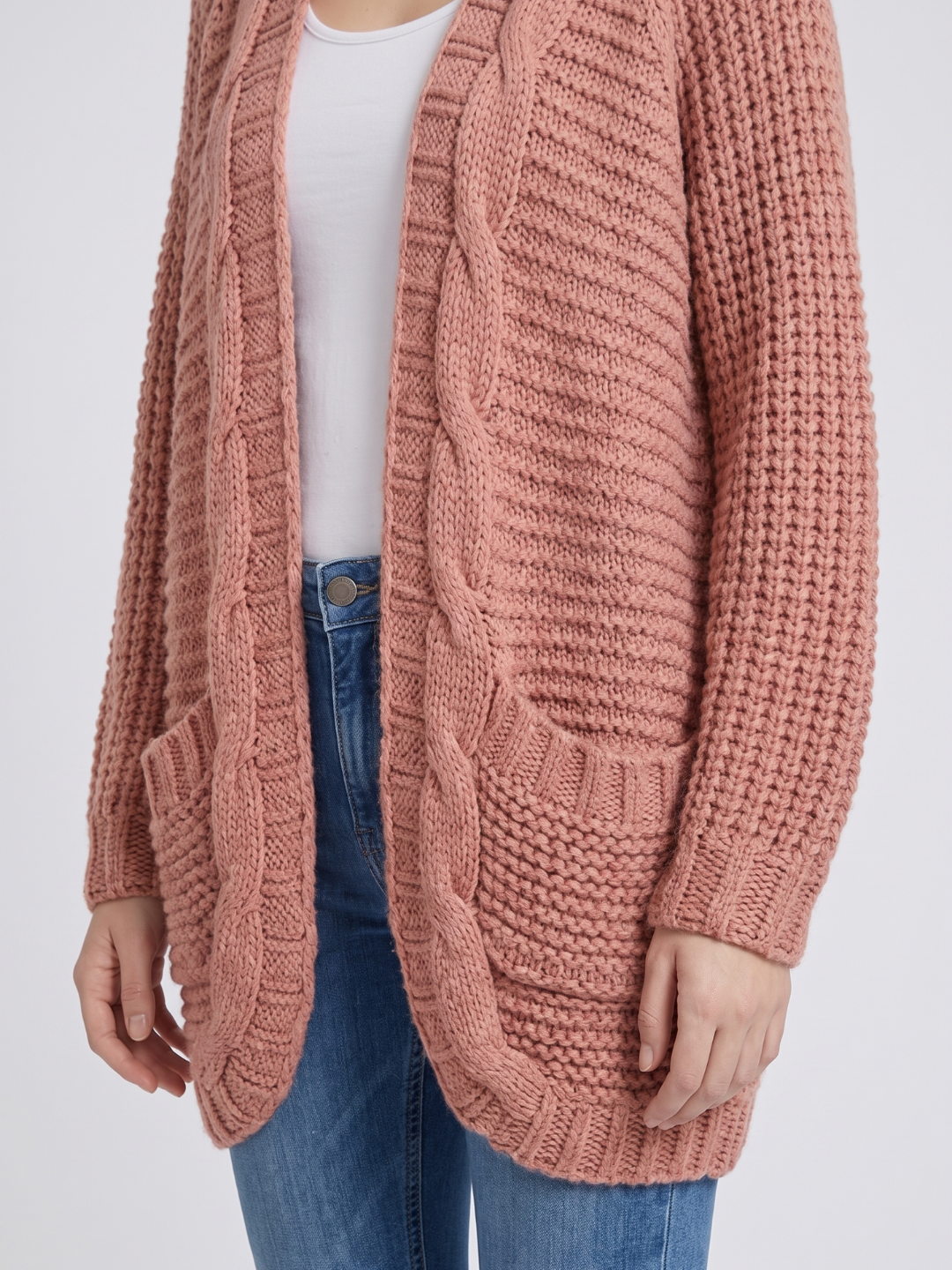 Celine | Cable-Knit Cardigan for Women