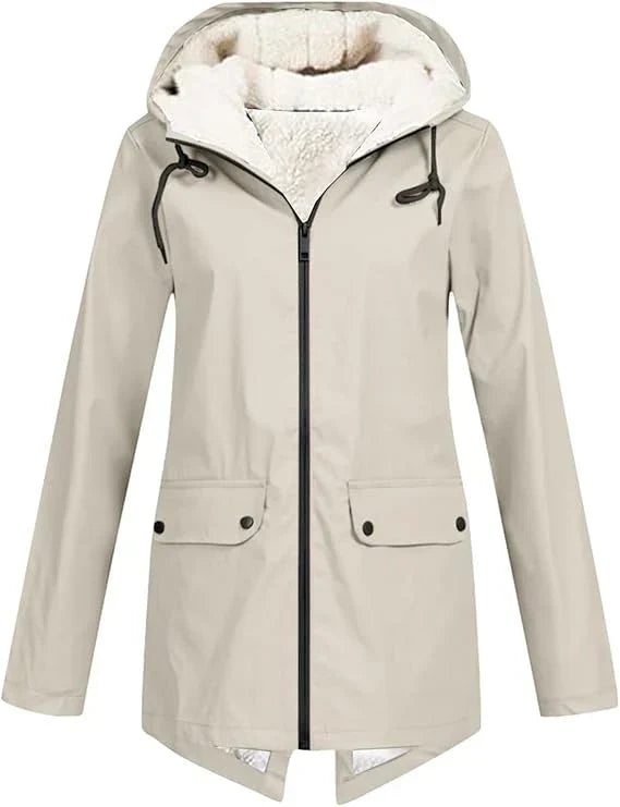 Elinor | Hooded Fleece Jacket for Women