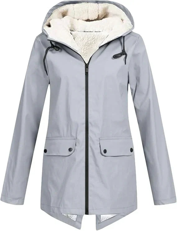 Elinor | Hooded Fleece Jacket for Women
