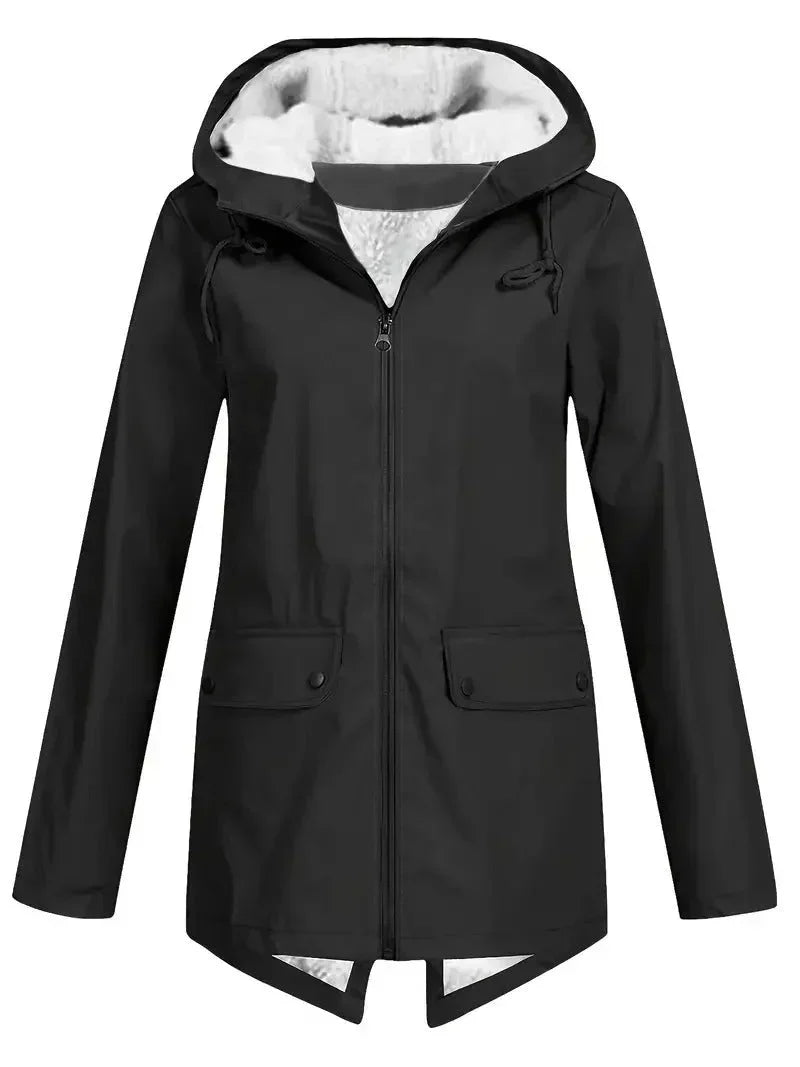 Elinor | Hooded Fleece Jacket for Women