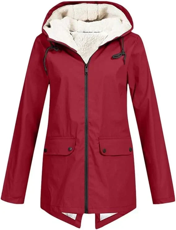 Elinor | Hooded Fleece Jacket for Women