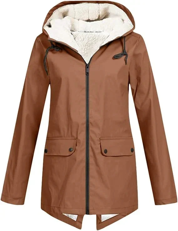 Elinor | Hooded Fleece Jacket for Women